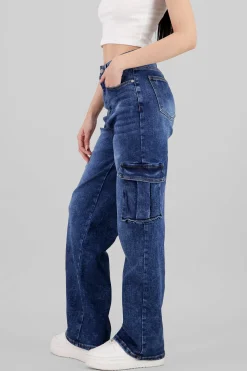 Shasa Cargo Jeans With Pockets