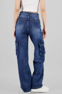 Shasa Cargo Jeans With Pockets