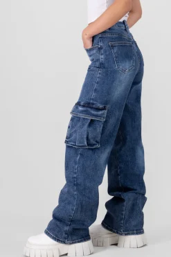 Shasa Cargo Jeans With Pockets