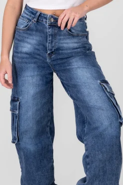 Shasa Cargo Jeans With Pockets
