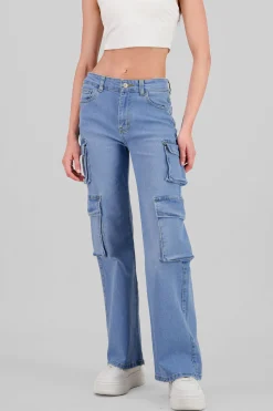 Shasa Cargo Jeans With Pockets