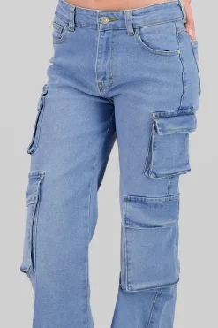 Shasa Cargo Jeans With Pockets