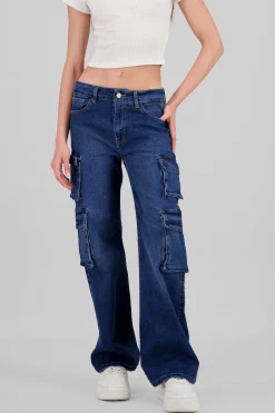 Shasa Cargo Jeans With Pockets