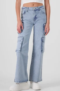 Shasa Cargo Jeans With Pockets
