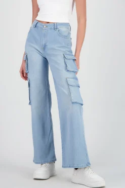 Shasa Cargo Jeans With Pockets