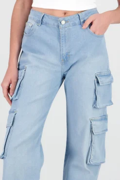 Shasa Cargo Jeans With Pockets