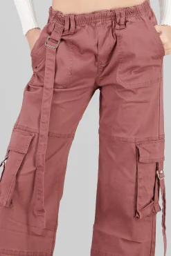 Shasa Cargo Jeans with Two Pockets