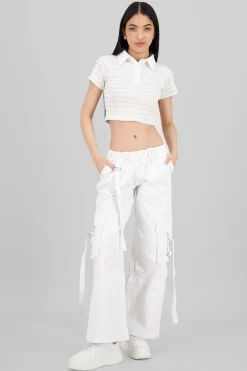 Shasa Cargo Jeans with Two Pockets