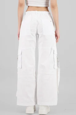 Shasa Cargo Jeans with Two Pockets
