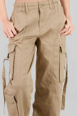 Shasa Cargo Pants with Drawstrings