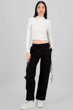 Shasa Cargo Pants with Drawstrings