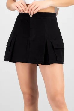 Shasa Cargo Pleated Skort