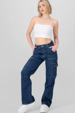 Shasa Cargo pocket jeans