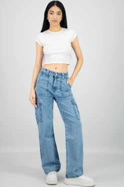 Shasa Cargo pocket jeans