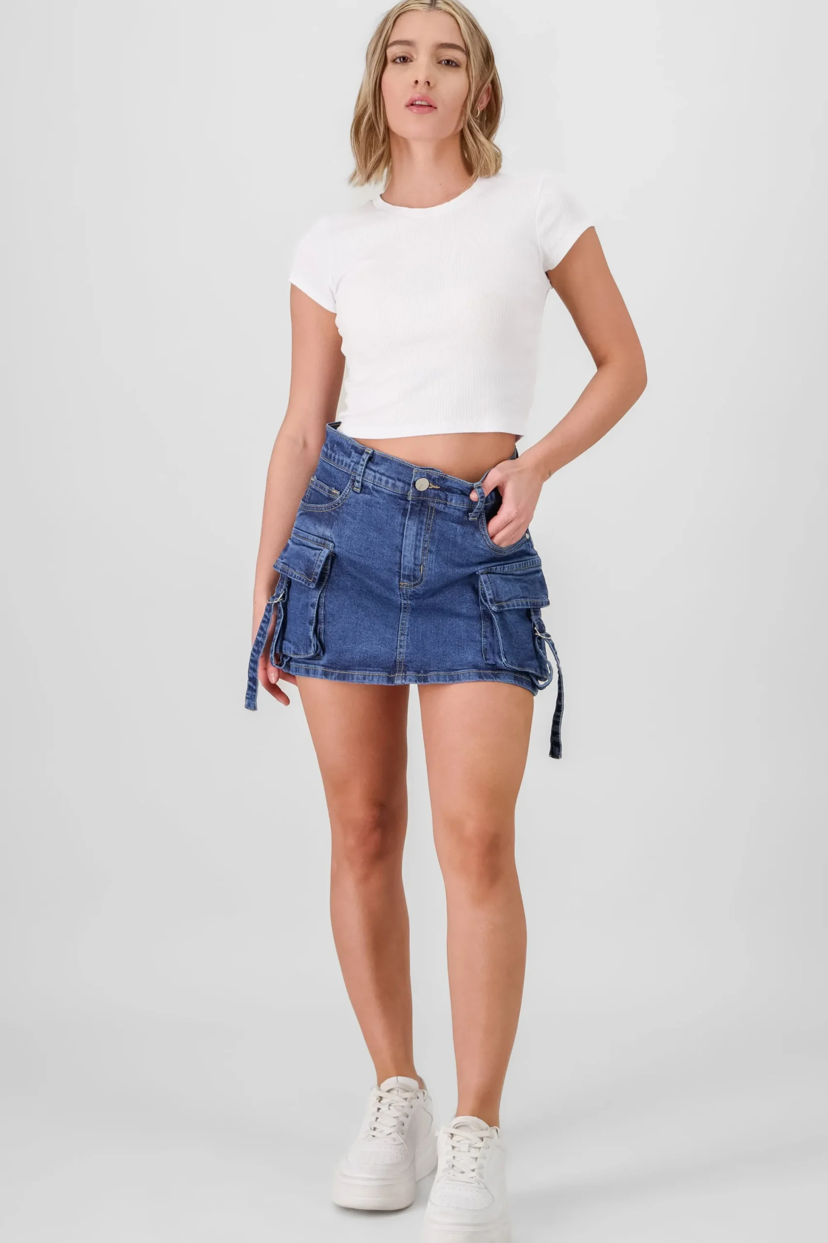 Shasa Cargo 2Pocket Mini Skort