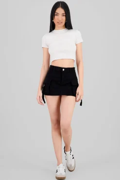Shasa Cargo 2Pocket Mini Skort