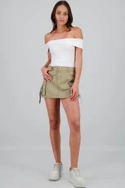 Shasa Cargo 2Pocket Mini Skort