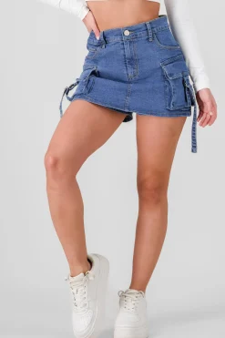 Shasa Cargo 2Pocket Mini Skort