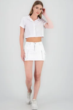 Shasa Cargo 2Pocket Mini Skort