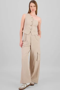 Shasa Cargo Pocket Tailored Pants