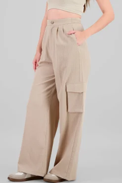Shasa Cargo Pocket Tailored Pants