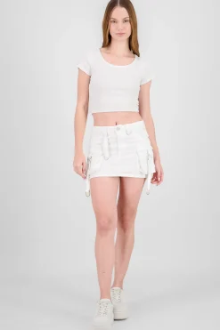 Shasa Cargo Skirt With 2 Pockets And Rings
