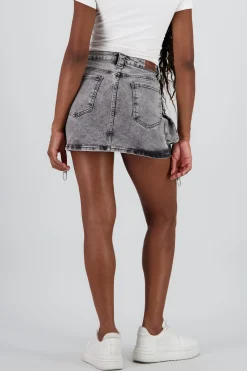 Shasa Cargo Skirt With 2 Pockets And Rings