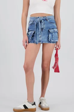 Shasa Cargo Skirt with Large Pockets