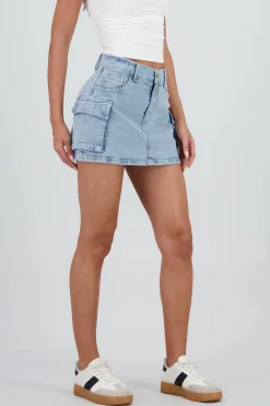 Shasa Cargo Skort with Two Pockets