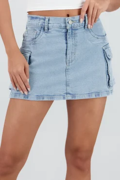 Shasa Cargo Skort with Two Pockets
