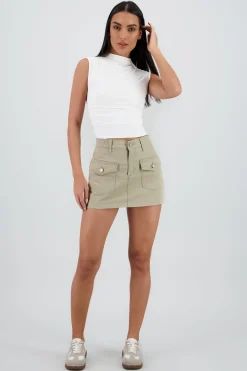 Shasa Cargo Skort with Two Pockets