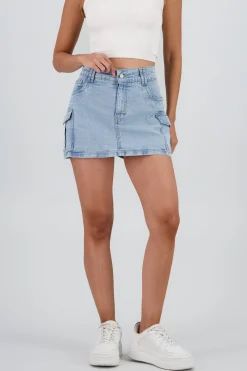 Shasa Cargo Skort with Waistband