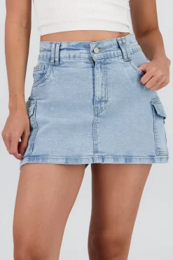 Shasa Cargo Skort with Waistband