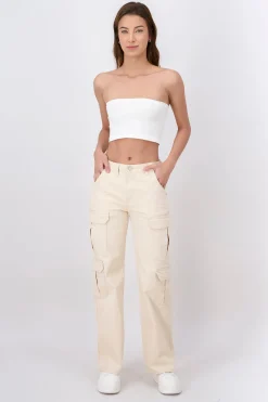 Shasa Cargo straight leg jeans