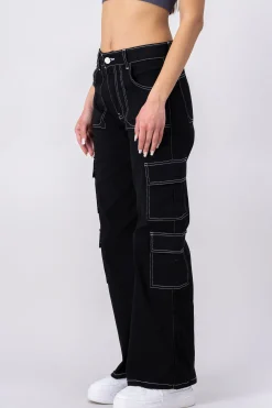 Shasa Cargo StraightLeg Jeans