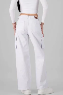 Shasa Cargo Wide Leg Jeans