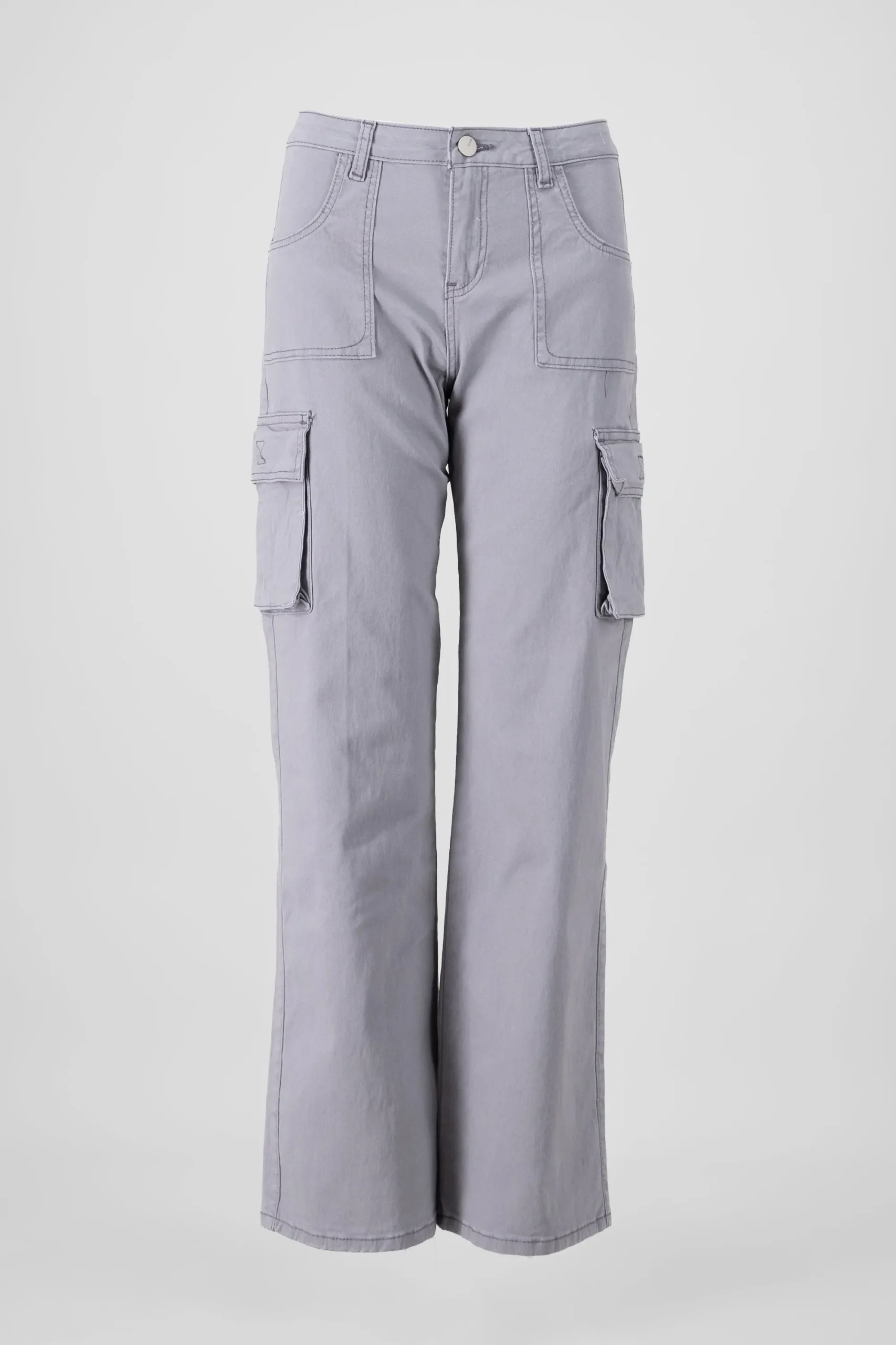 Shasa Cargo Wide Leg Jeans