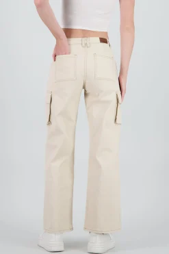 Shasa Cargo Wide Leg Jeans