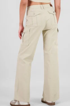Shasa Cargo Wide Leg Pocket Jeans
