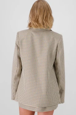 Shasa Checkered Blazer