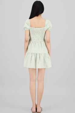 Shasa Checkered Mini Dress