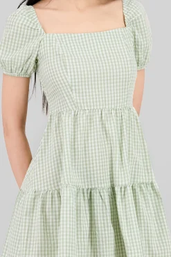 Shasa Checkered Mini Dress