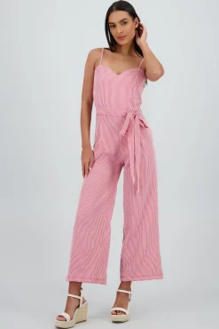Shasa Checkered Print Jumpsuit