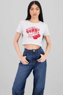 Shasa Cherry Bomb Crop Top