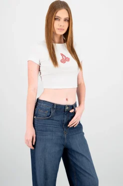 Shasa Cherry Gingham T Shirt