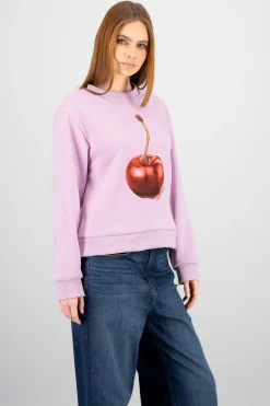 Shasa Cherry Print Sweatshirt