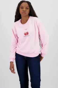 Shasa Cherry Print Sweatshirt
