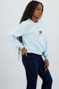 Shasa Cherry Print Sweatshirt