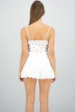 Shasa Cherry Print Top