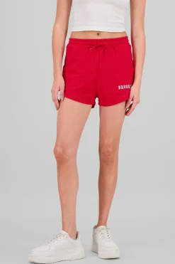 Shasa City Print Drawstring Shorts